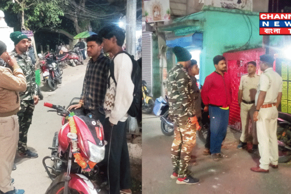 শীতকালীন নিরাপত্তায় জোড় হুগলি গ্রামীণ পুলিশের সিঙ্গুর থানার